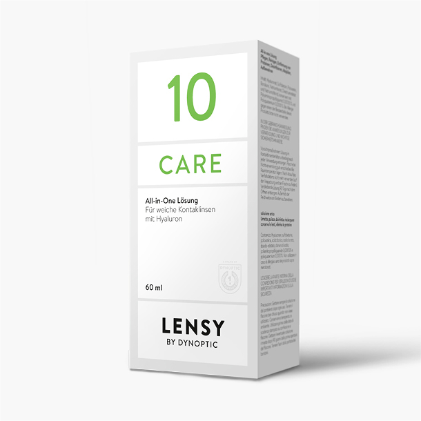 Lensy Care 10, 60ml - Lensy by Dynoptic - Optiker - Optiker Schweiz - Kontaktlinsen - Linsenmittel - Pflegemittel - Kontaktlinsenmittel - Tageskontaktlinsen - Monatskontaktlinsen - Sphärische Kontaktlinsen - Torische Kontaktlinsen - Silikon-Hydrogel Kontaktlinsen - Augentropfen - weiche Kontaktlinsen - harte Kontaktlinsen - Opticiens - Opticiens Suisse - Lentilles de contact - Produits de soin - Lentilles de contact journalières - Lentilles de contact mensuelles - Lentilles de contact sphériques - Lentilles de contact toriques - Lentilles de contact Multifocales - Lentilles de contact en silicone hydrogel - Gouttes ophtalmiques - Lentilles de contact souples - Lentilles de contact rigides - Ottico - Ottico Svizzera - Lenti a contatto - Prodotti per la cura - Lenti a contatto giornaliere - Lenti a contatto mensili - Lenti a contatto sferiche - Lenti a contatto toriche - Lenti a contatto multifocali - Lenti a contatto in silicone idrogel - Collirio - Lenti a contatto morbide - Lenti a contatto rigide