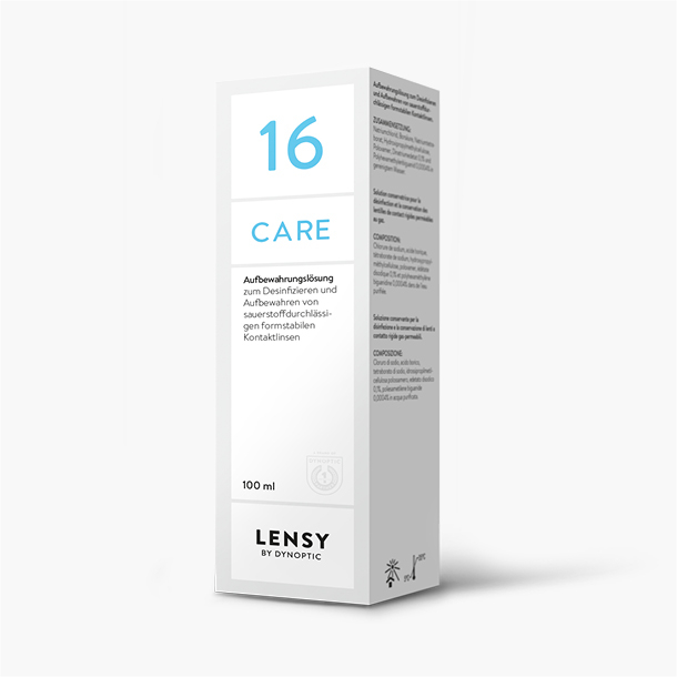 Lensy Care 16, 100ml - Lensy by Dynoptic - Optiker - Optiker Schweiz - Kontaktlinsen - Linsenmittel - Pflegemittel - Kontaktlinsenmittel - Tageskontaktlinsen - Monatskontaktlinsen - Sphärische Kontaktlinsen - Torische Kontaktlinsen - Silikon-Hydrogel Kontaktlinsen - Augentropfen - weiche Kontaktlinsen - harte Kontaktlinsen - Opticiens - Opticiens Suisse - Lentilles de contact - Produits de soin - Lentilles de contact journalières - Lentilles de contact mensuelles - Lentilles de contact sphériques - Lentilles de contact toriques - Lentilles de contact Multifocales - Lentilles de contact en silicone hydrogel - Gouttes ophtalmiques - Lentilles de contact souples - Lentilles de contact rigides - Ottico - Ottico Svizzera - Lenti a contatto - Prodotti per la cura - Lenti a contatto giornaliere - Lenti a contatto mensili - Lenti a contatto sferiche - Lenti a contatto toriche - Lenti a contatto multifocali - Lenti a contatto in silicone idrogel - Collirio - Lenti a contatto morbide - Lenti a contatto rigide