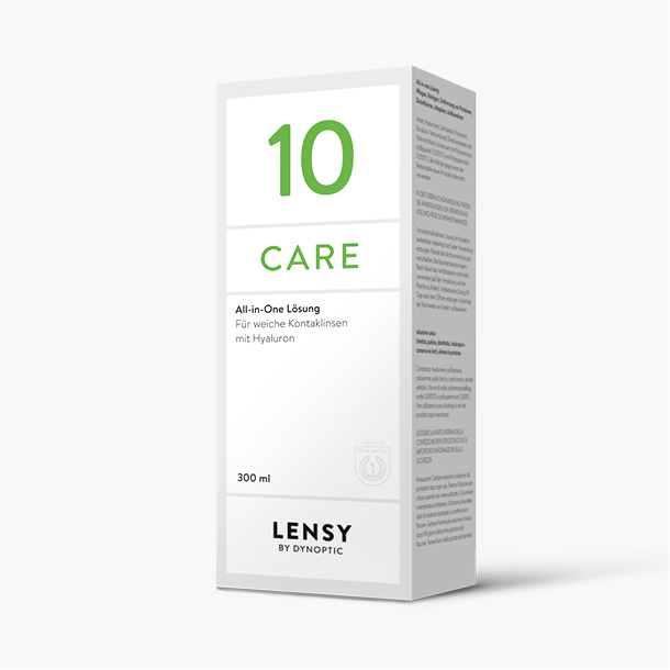 Lensy Care 10, 300ml - Lensy by Dynoptic - Optiker - Optiker Schweiz - Kontaktlinsen - Linsenmittel - Pflegemittel - Kontaktlinsenmittel - Tageskontaktlinsen - Monatskontaktlinsen - Sphärische Kontaktlinsen - Torische Kontaktlinsen - Silikon-Hydrogel Kontaktlinsen - Augentropfen - weiche Kontaktlinsen - harte Kontaktlinsen - Opticiens - Opticiens Suisse - Lentilles de contact - Produits de soin - Lentilles de contact journalières - Lentilles de contact mensuelles - Lentilles de contact sphériques - Lentilles de contact toriques - Lentilles de contact Multifocales - Lentilles de contact en silicone hydrogel - Gouttes ophtalmiques - Lentilles de contact souples - Lentilles de contact rigides - Ottico - Ottico Svizzera - Lenti a contatto - Prodotti per la cura - Lenti a contatto giornaliere - Lenti a contatto mensili - Lenti a contatto sferiche - Lenti a contatto toriche - Lenti a contatto multifocali - Lenti a contatto in silicone idrogel - Collirio - Lenti a contatto morbide - Lenti a contatto rigide