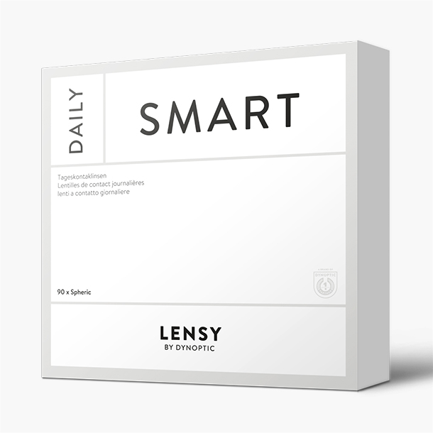 Lensy Daily Smart Spheric (90P) - Tageslinsen – Lensy by Dynoptic